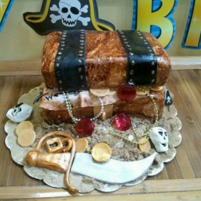 Treasure Chest And Sword