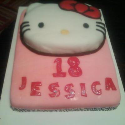 Hello Kitty Cake
