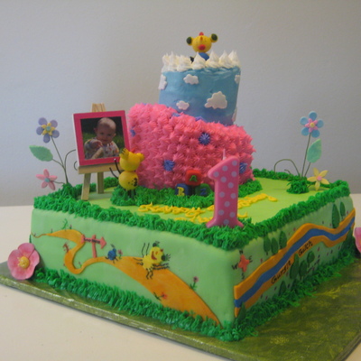 Little Miss Spider First Birthday Cake