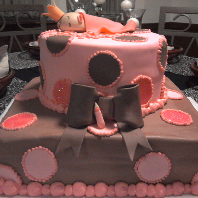 Princess Baby Shower Cake