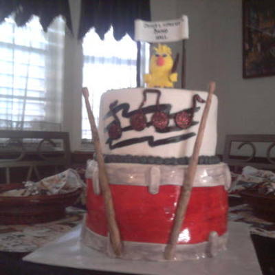Drum Band Cake