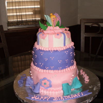 Tinkerbell Cake