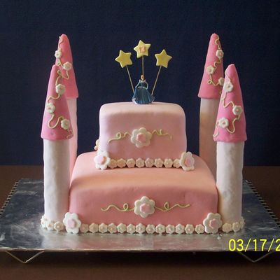 My Niece's Castle Cake