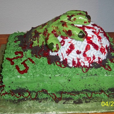 First Time Halloween Type Cake