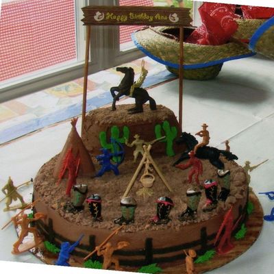 Western Scene Cake