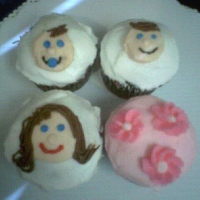 Face Cupcakes