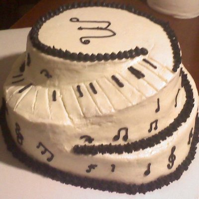 Piano Cake