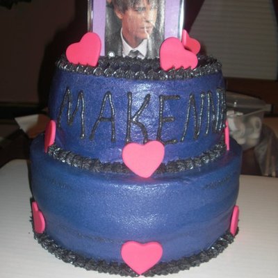 Justin Bieber Cake