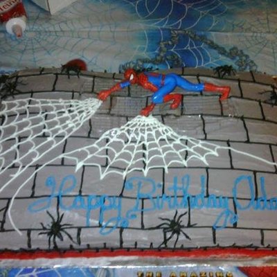 Spiderman Cake