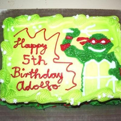 Ninja Turtle Cake