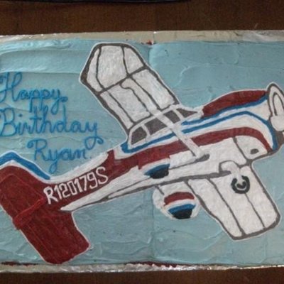Airplane Cake