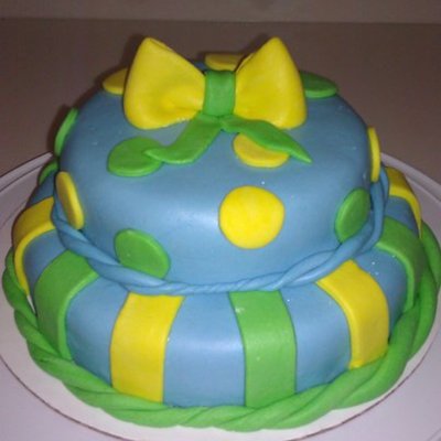Ribbon Bow Cake