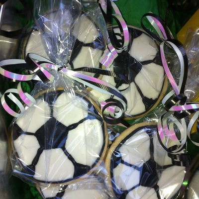 Soccer Ball Cookies