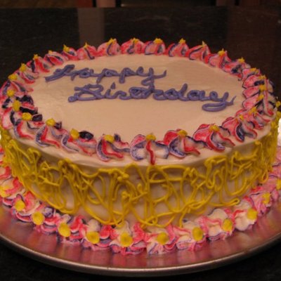 Pecan Cake With Cream Cheese Frosting