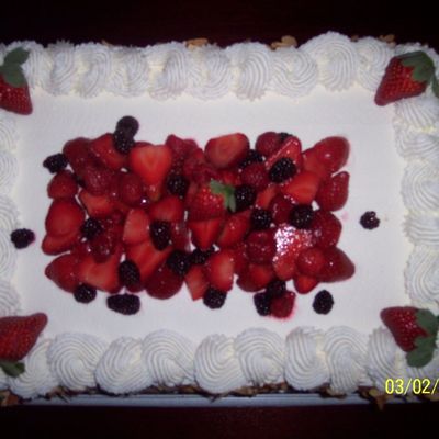 Fresh Fruit Torte