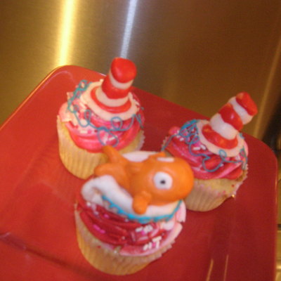 Dr Suess Cupcakes