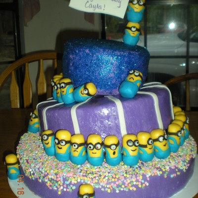 Minion Birthday Cake