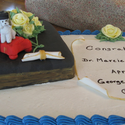 Dr. Marcie Graduation Cake 2011