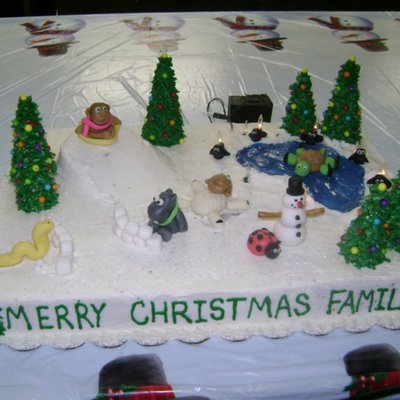 Christmas Program Cake