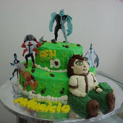 Ben 10 3D Cake