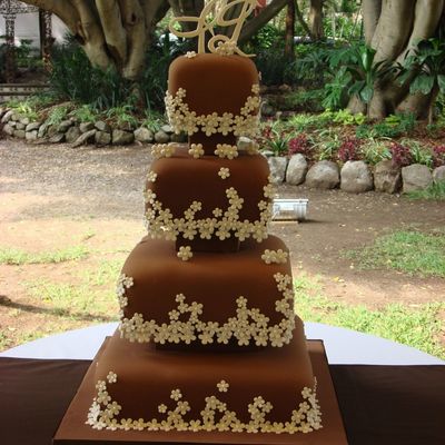 Chocolate Wedding Cake
