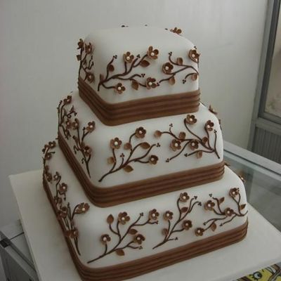 Chocolate Wedding Cake