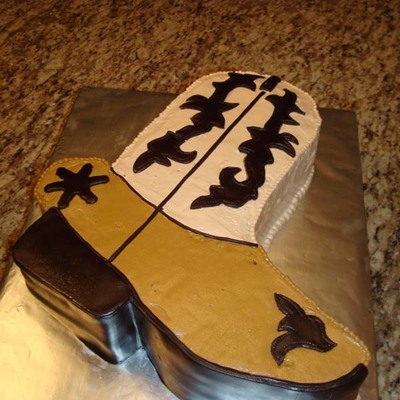 Cowboy Boot Cake