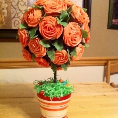 Cupcake Topiary