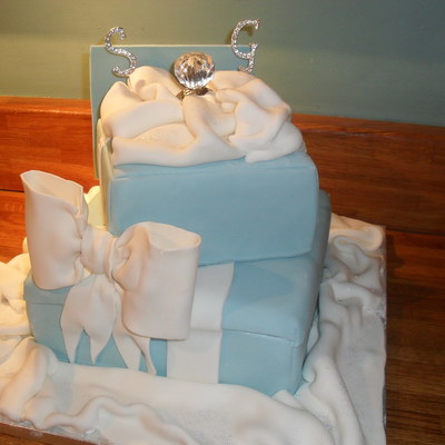 Tiffany Wedding Cake
