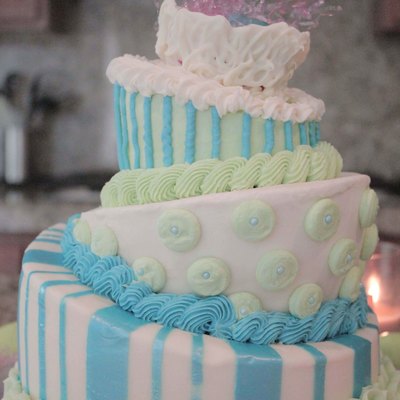 Topsy Turvy Easter Cake