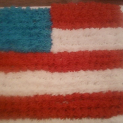 Flag Cake