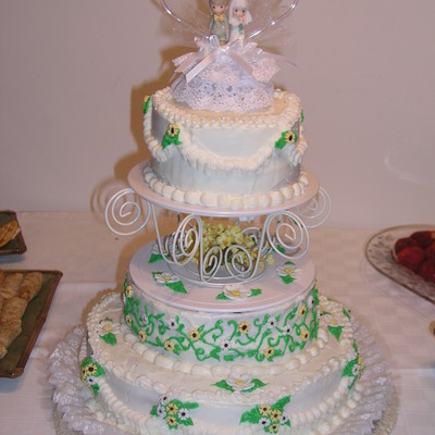 Spring Wedding Cake