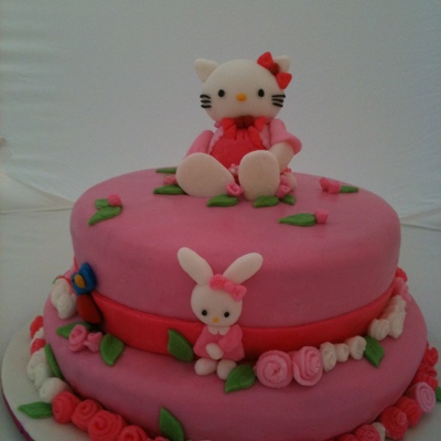 Hello Kitty Cake