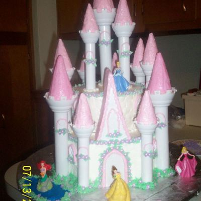 Princess Castle Cake