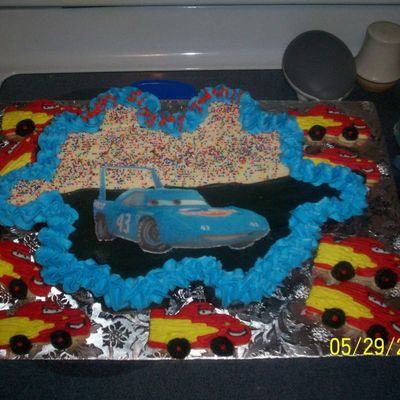 Cars Cupcake Cake And Cookies