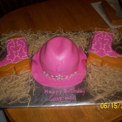 Cowgirl Tiara Birthday Cake
