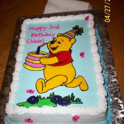 Pooh Cake