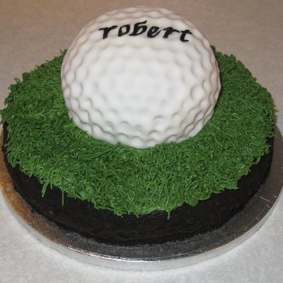 Golf Ball On The Green