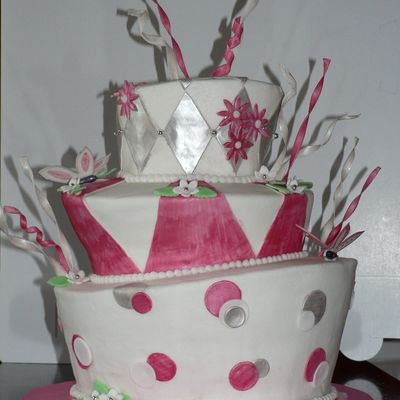 Pink And Silver Whimsy