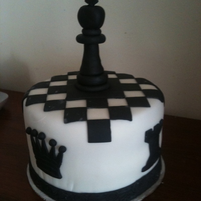 Chess Lovers Cake