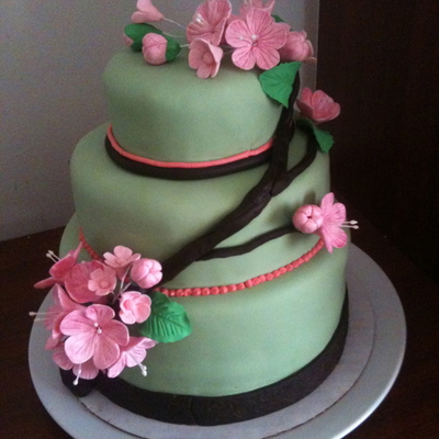Cherry Blossom Cake