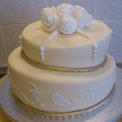 10Th Wedding Anniversary Cake