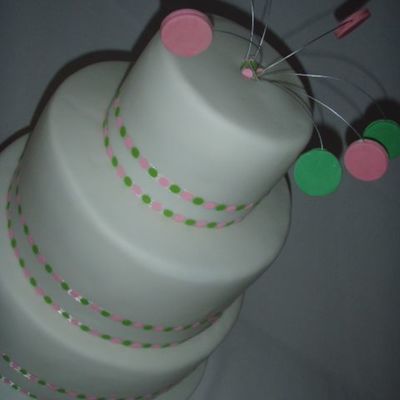 Pink And Green Wedding!