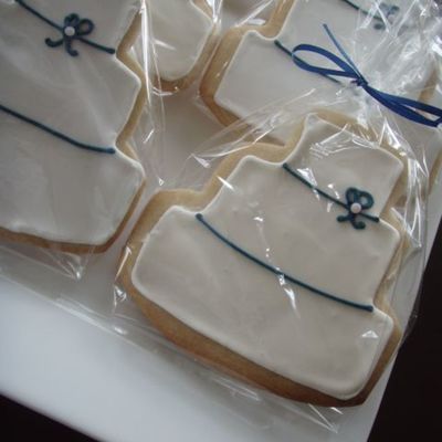 Wedding Cake Cookies!