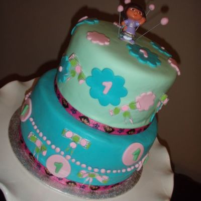 Dora Bday Cake