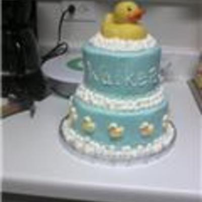 My First Baby Shower Cake