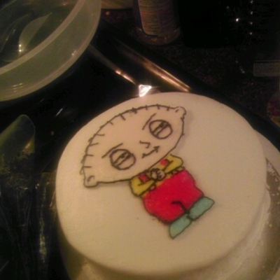 Stewie Cake