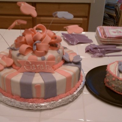 Baby's 1St Birthday Cake