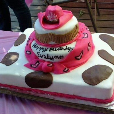 Western Cowgirl Cake