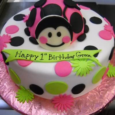 Ladybug Cake